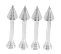 douille patisserie Lot de 4 outils de décoration de gâteaux en alliage d'aluminium, bâtonnets de décoration, plateau à roses, épingles à pâtisserie, outils de cuisson for gâteaux à la crème fleur