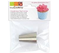 Douille pâtissière russe Rose en inox Multicolore