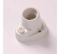 Douille porcelaine E27 interrupteur base courbe