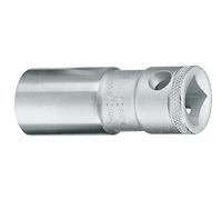 Douille pour bougie d'allumage avec ressort de maintien 16 mm 1/2