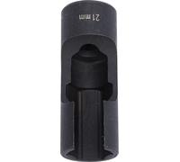 Douille pour conduite de carburant 1/2in Drive Chrome Vanadium Steel Efficace pour l'enlèvement des fixations sur les conduites d'injecteur Tuyaux courbés Senseurs EGT 21mm