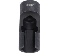 Douille pour conduite de carburant 1/2in Drive Chrome Vanadium Steel Efficace Removal for Fasteners On Injector Lines Bent Pipes EGT Sensors 24mm