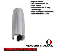 Douille pour sonde lambda - LA170 - Longueur 90 mm - Douille ouverte 70x17 mm - 100% Neuf
