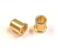 Douille pour taquet tige lisse 5mm laiton poli boîte de 100 - 9013AS00