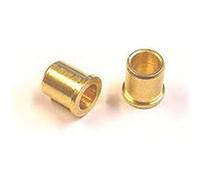 Douille pour taquet tige lisse 6 mm laiton poli BTE de 100 - QDCR - 9012AS00