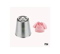 Douille Russe à fleur N°244 large Inox de BUYER