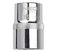 Douille Spline 12 pans - NEO TOOLS - 1/2' - 22 mm - Acier CRV - Multi-profil (Hex/Torx/Spline)