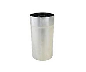 Douille télescopique Bertrams 19TE250-130 en acier inoxydable 2000 .4571/ 2000 .4404, brillante
