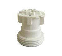 Douille test E27 TIBELEC, plastique, beige 100 W