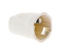 Douille testeur d'installation - ZENITECH - B22 - Thermoplastique - Blanc - Norme CE