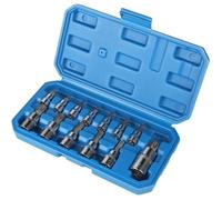 Douille Torx Male 12 14 38 Embout Torx 6 Pans T8 T10 T15 T20 T25 T27 T30 T40 T45 T50 T55 T60 T70 Douille Allen ODIPIE