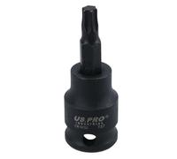 Douille Torx mâle T27 à impact en forme d'étoile pour embout court 3/8"