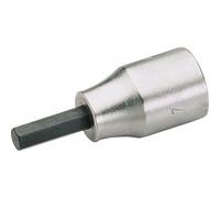 Douille tournevis 1/2'' - 6 pans - mâle - longueur 100 - empreinte 6 SAM OUTILLAGE