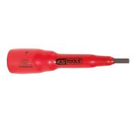 Douille tournevis 6 pans isolée 3/8" - 4 mm . longueur 116 mm KSTOOLS 117.3867 (KSTOOLS)