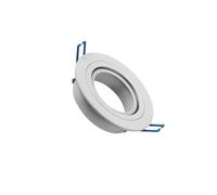 Douille unidirectionnelle blanche, compatible avec les ampoules E27, idéale pour l'éclairage au plafond et au bureau.