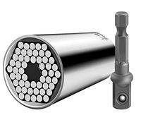 Douille Universelle, Clé à Douille Douille Universelle Multifonctionnel Outil à Main Clé Adaptateur Drill Outil de Réparation 7-19 mm