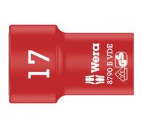 Douille VDE extérieure hexagonale Wera 17 mm 3/8" (10 mm) 8790 B VDE Zyklop 05004961001 (05004961001)