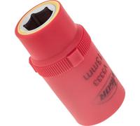 Douille VDE hexagonale ∙ V3333 ∙ 1/2 pouce (12,5 mm) carré creux ∙ profil hexagonal extérieur ∙ SW 13 mm