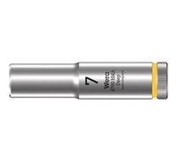 Wera 05004504001 8790 HMA Deep Douille 1/4", Jaune, 7.0 mm