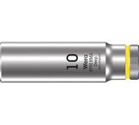 Wera 05004507001 8790 HMA Deep Douille 1/4", Jaune Clair, 10.0 mm