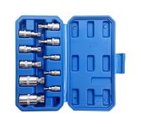 Douilles 12 pans 10 pièces M4-18 outils réparation avec boîtier de | Douille métrique 12 pans Pour entretien machines réparation auto assemblage meubles châssis