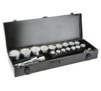 Douilles 3/4 pouce 490mm (kit de 20) 38D296 TOPEX