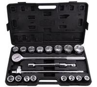 DOUILLES 6 PANS CARRE 3/4 COFFRET DE 20 PIECES