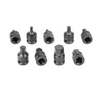 Douilles 6 pans mâle à choc - 5 - 19 mm