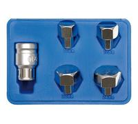 Douilles 6 pans pour axes de roues de motos