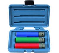 douilles a choc extra longues (150 mm) pour jantes alu - coffret de 3 -