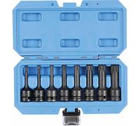 DOUILLES À CHOC XZN 1/2' DE M5 À M18 - COFFRET DE 8 PCS - STILKER - 67404
