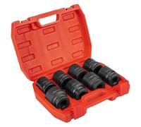 Neo Tools - Douilles à chocs 12-115 3/4" 26-38 mm - Jeu de 8 pièces