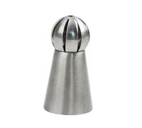 Douilles à douille en acier inoxydable for cupcakes, douilles glaçage forme de boule, for crème pâtissière, outils décoration for tubes pâtisserie, 1 pièce Set de Buses de tuyauterie(Type 3)