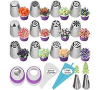 Douilles à Pâtisserie Buse De Glaçage Acier Inoxydable Sac De Glaçage DIY Kits Fournitures De Décoration De Gateaux Conseils De Tuyauterie