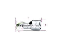 Douilles à profil TORX mâle branchement 1/2" Beta 920TX de T20 à T60