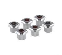 Douilles d'accordeur style vintage 10 mm OD pour tête moderne (argent)