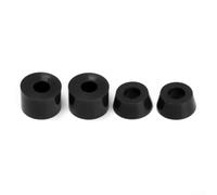 Douilles de skateboard et camion en polyuréthane 11 x 16 mm hautement | Matériau PU hautement élastique, réponse de rotation fluide, s'adapte aux camions standard, forme conique de 11 x 16 mm