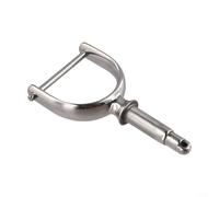 Douilles en acier inoxydable 316 pour porte-pagaie de yacht, compatibles avec la taille de la pagaie de 1,27 cm, conçues pour empêcher la pagaie de tomber et améliorer la sécurité d'aviron