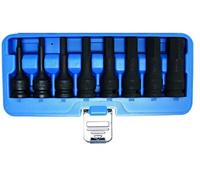 Douille BGS Technic douilles impact 6 pans males a choc carre 1/2 coffret de 8 douilles -
