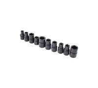 douilles impact a chocs speciales auto - jeu de 10 douilles - laser tools