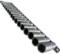 Douilles longues 12-Pans Douille VIELZAHN 8 - 24 mm 16 pcs.