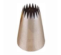 douilles Lot de 10 douilles à douille en acier inoxydable for décoration de gâteaux, grandes douilles à douille en forme d'étoile ouverte for pâtisserie décoration professionnelle