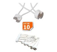 Douilles pour ampoule - LAMPESECOENERGIE - GU5,3 - Halogène - Blanche - Réflecteur - Spot