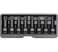 DOUILLES POUR CLÃ‰ Ã€ CHOCS SPLINE 8 piÃ¨ces YATO YT-1069