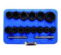 douilles spiralees extracteur de vis bgs technic carre 1/2 coffret 16 - Bgs Technic G