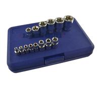 Douilles Torx femelle / E E4 E24 kit 14pc 1/4"" / 3/8"" / 1/2"" drive BERGEN À129