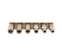 Douilles Torx plus femelle - 1/4" - 6 pièces