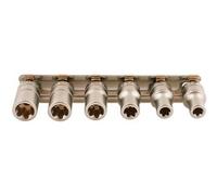 Douilles Torx plus femelle - 1/4" - 6 pièces