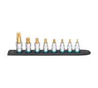 DOUILLES TOURNEVIS 1/2' EMBOUT TORX SUR SUPPORT MAGNETIQUE - 8PC - HAZET - HZ245352