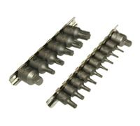 Douilles tournevis Douille Torx profil T 1/4 + 3/8 16 pcs.